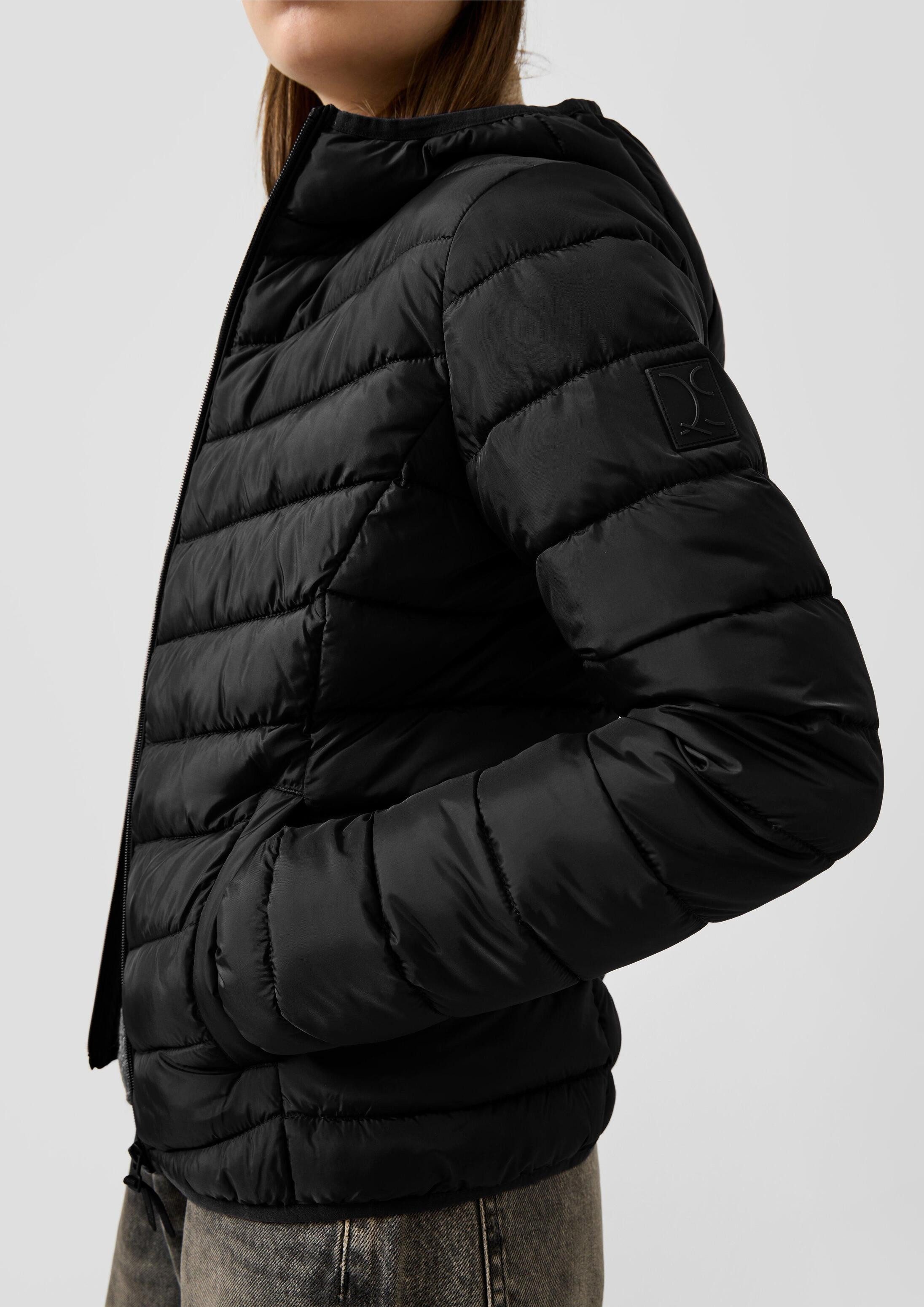 QS Funktionsjacke Outdoor-Jacke Leichte Steppjacke mit Kapuze – Bild 4 von 5