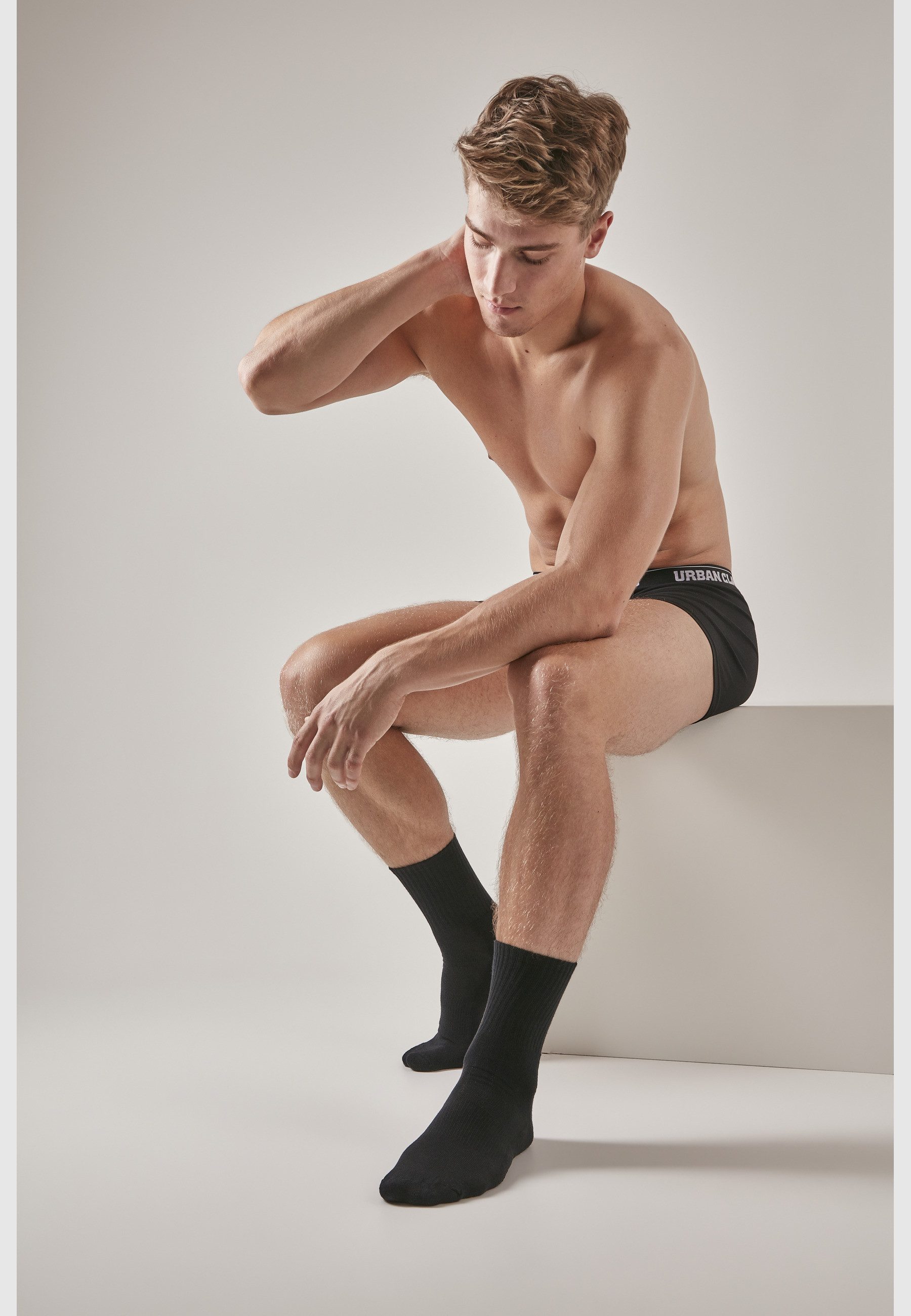 URBAN CLASSICS Strümpfe Urban Classics Unisex Sport Socks 3-Pack (1-Paar) – Bild 5 von 5