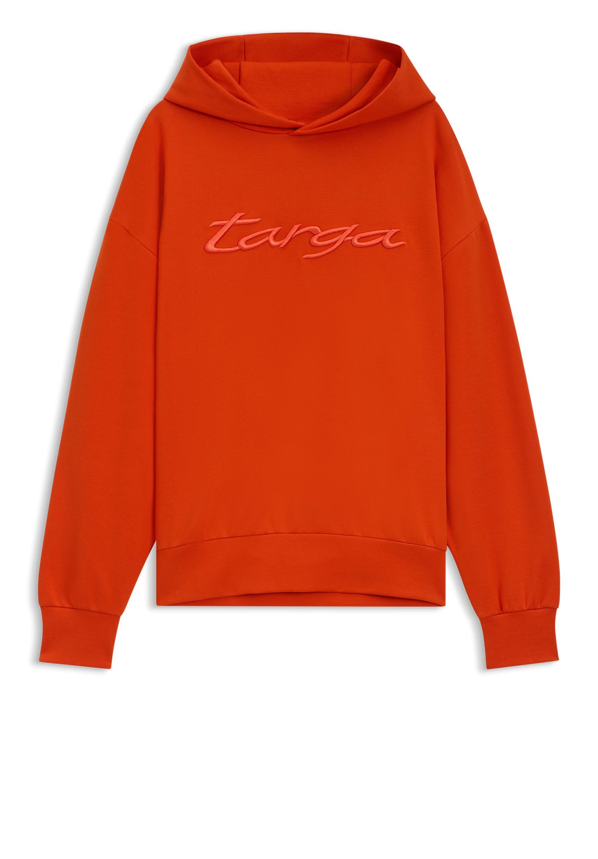 Hoodie aus Baumwoll-Mix mit Targa-Logo