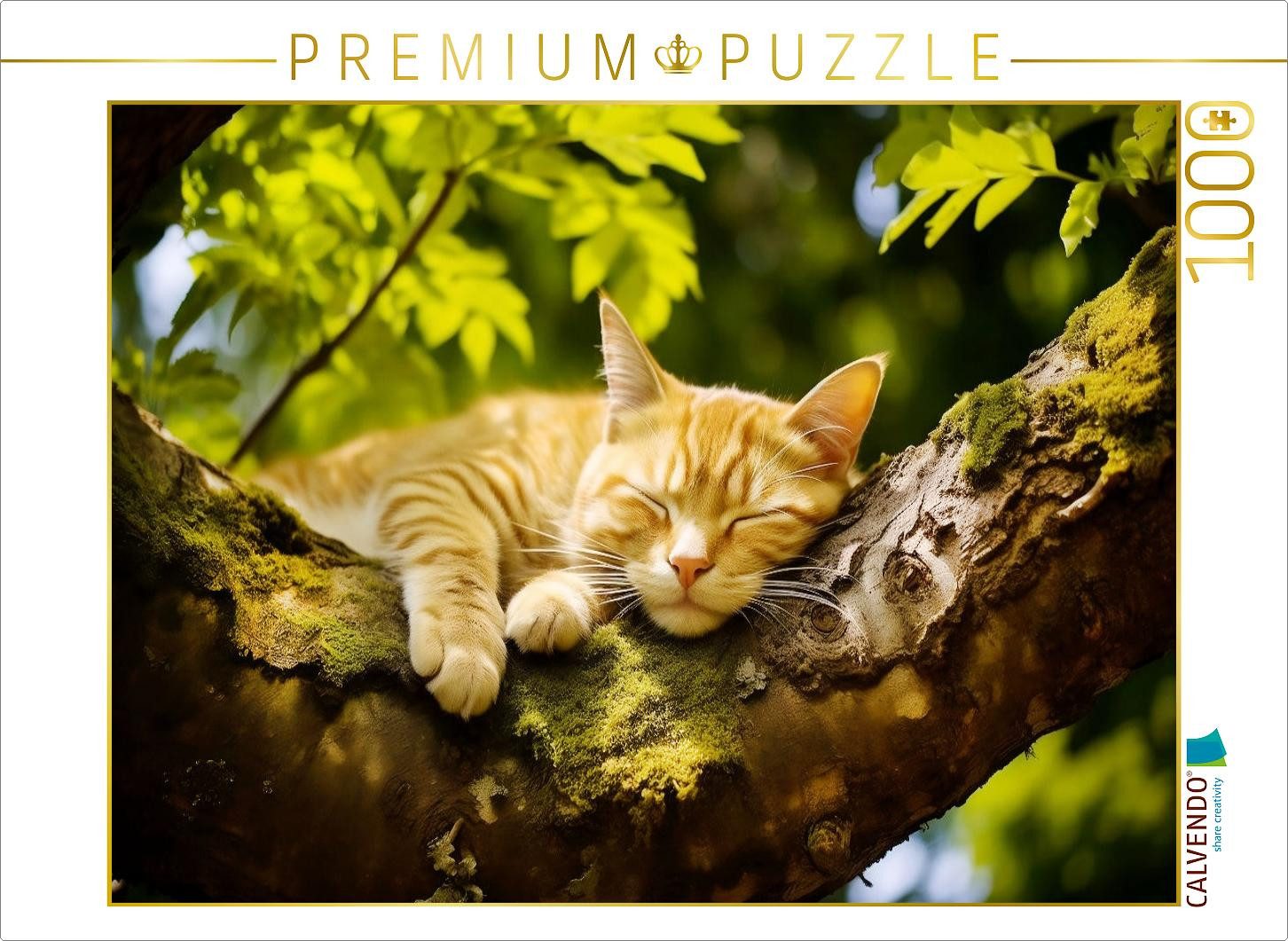 Puzzle CALVENDO Puzzle Ein Motiv aus dem Kalender "Lieblingsschlafplätze", 1