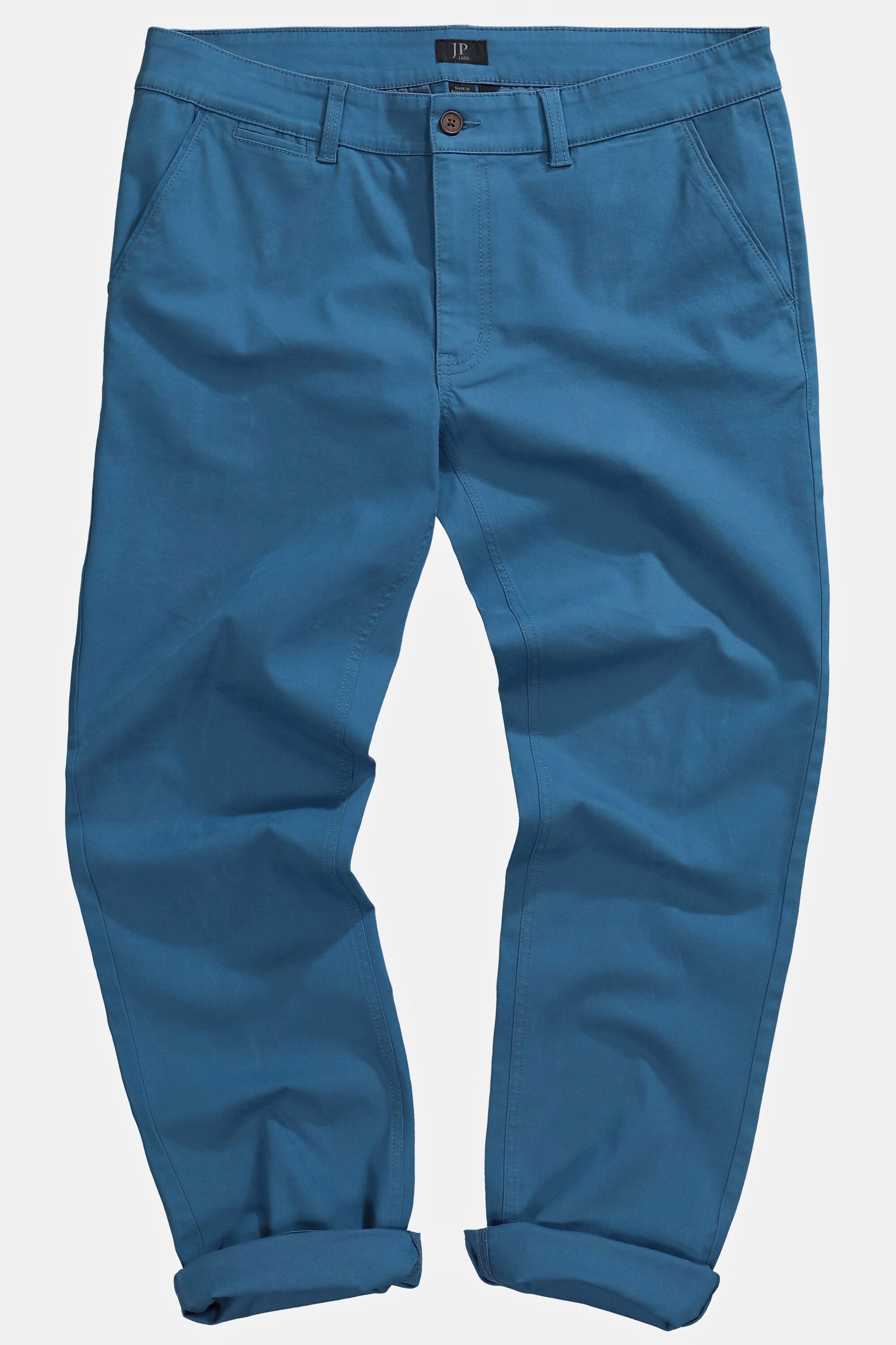 JP1880 Chinohose Chino Hose Bauch Fit 4-Pocket blue denim FLEXNAMIC®