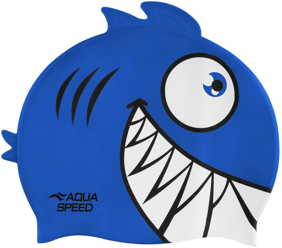 Aqua Speed Badekappe Lustige Kinder-Badehaube 3D-Schwimmhaube mit Flossen & Spaß (Perfekter Sitz & flexibles Silikon – Komfort für kleine Schwimmer), Silikonmaterial – dehnbar, langlebig & sanft zur empfindlichen Haut