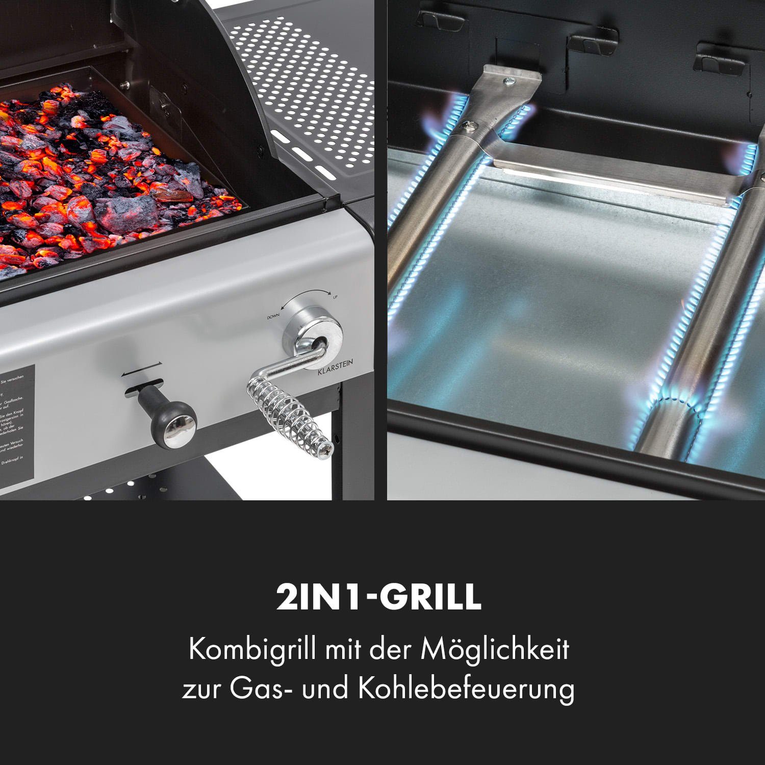 Klarstein Gasgrill Hot & Hot, Set, Außenküche Grill Outdoor, Grill Gas Garten BBQ