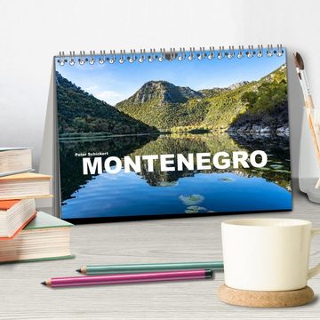 CALVENDO Wandkalender Montenegro (Tischkalender 2025 DIN A5 quer), CALVENDO Monatskalender