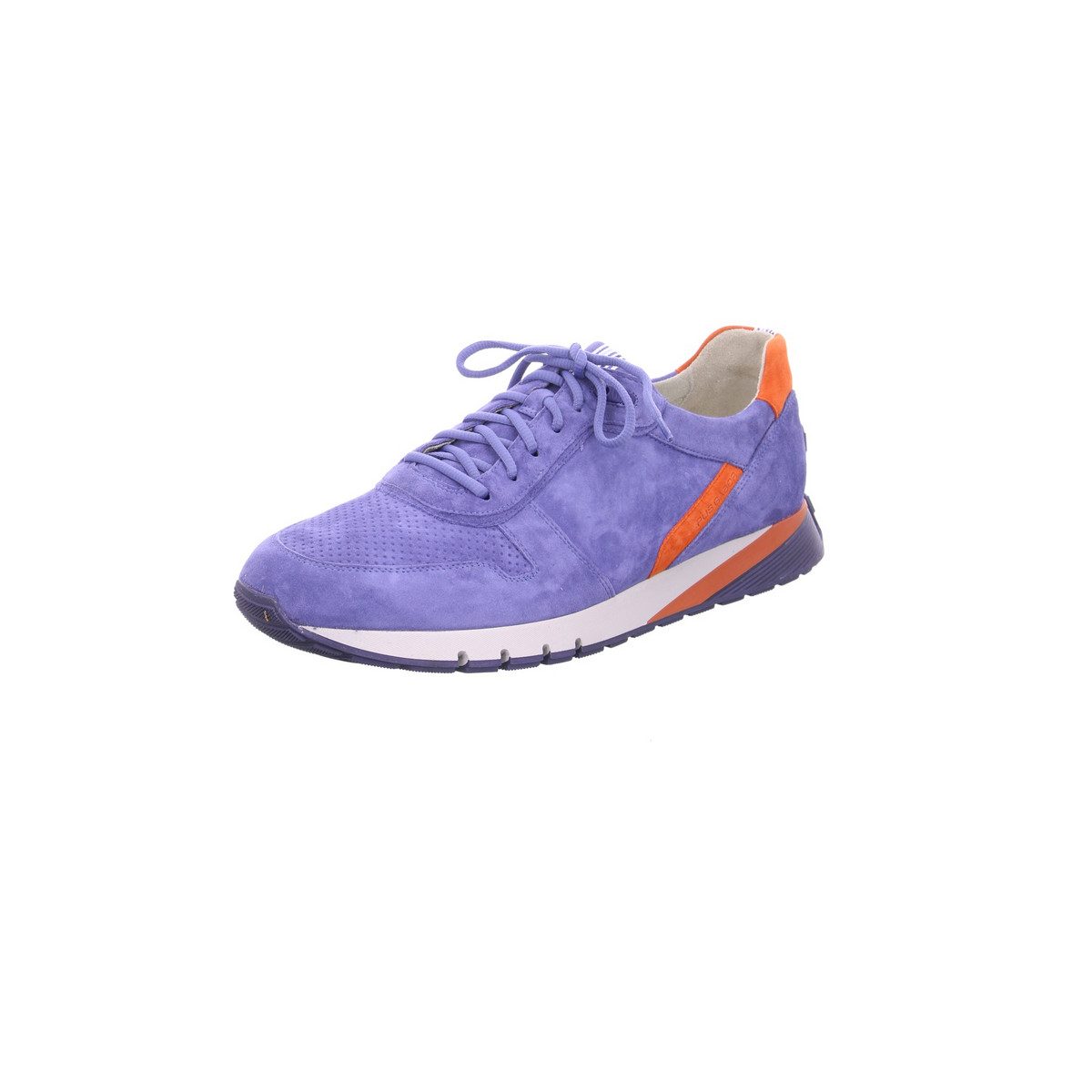 Freizeit Schnürer für Herren in blau Sneaker