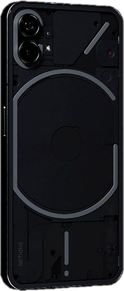 NOTHING Phone (1) Black GB MP Speicherplatz, Smartphone (16,64 Zoll, cm/6,5 256 50 Kamera)