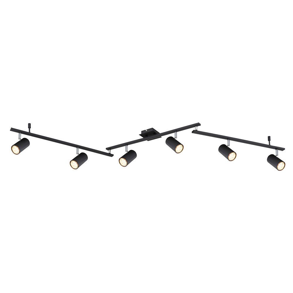 GLOBO LIGHTING Deckenspot, Leuchtmittel nicht inklusive, Deckenstrahler 6 f günstig online kaufen