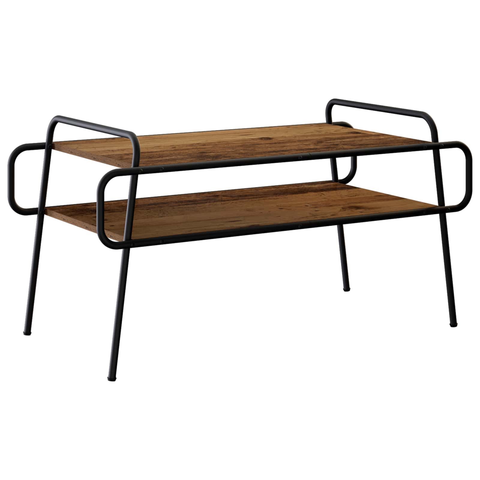 vidaXL Couchtisch Couchtisch Altholz 100 x 50 x 51 cm Holzwerkstoff (1-St)