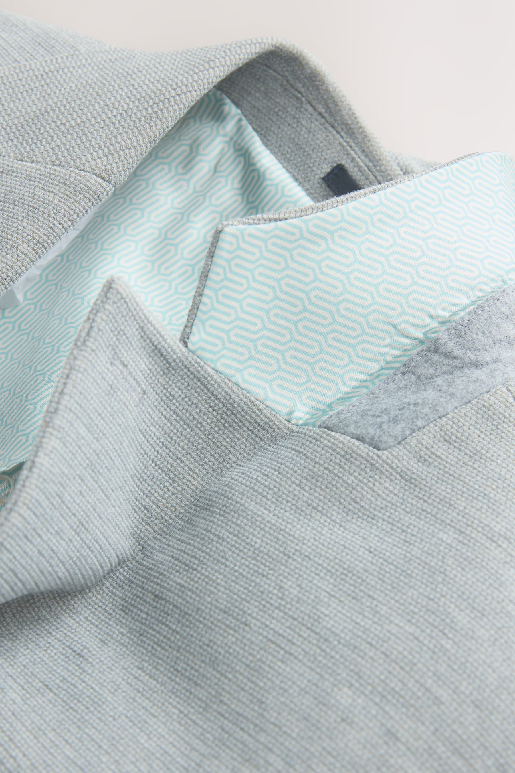 Next Jerseysakko Slim Fit Sakko mit Waffelstruktur und Stretch (1-tlg)