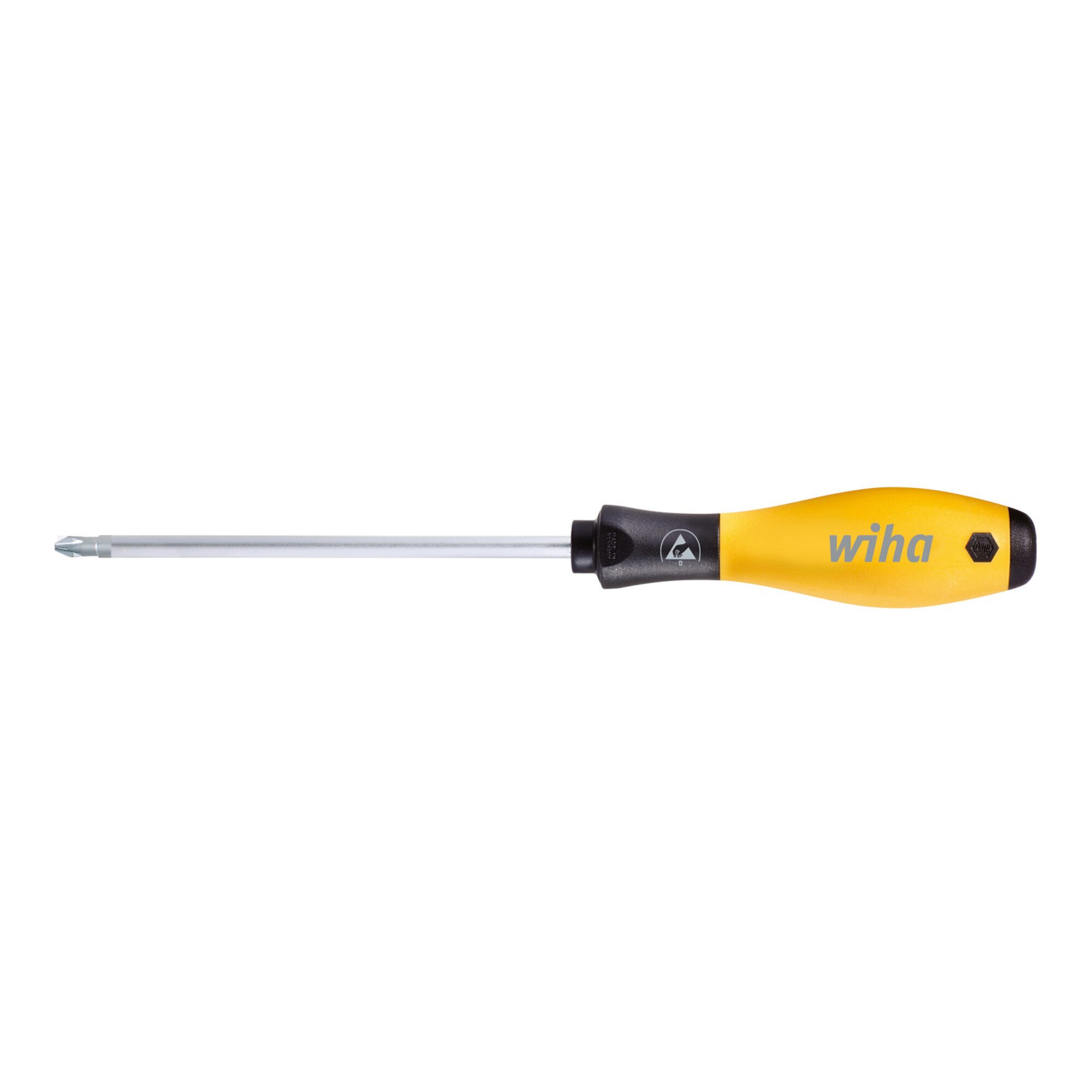 Wiha Elektro-Schraubendreher Wiha Schraubendreher SoftFinish® ESD Phillips PH0 x 60 mm