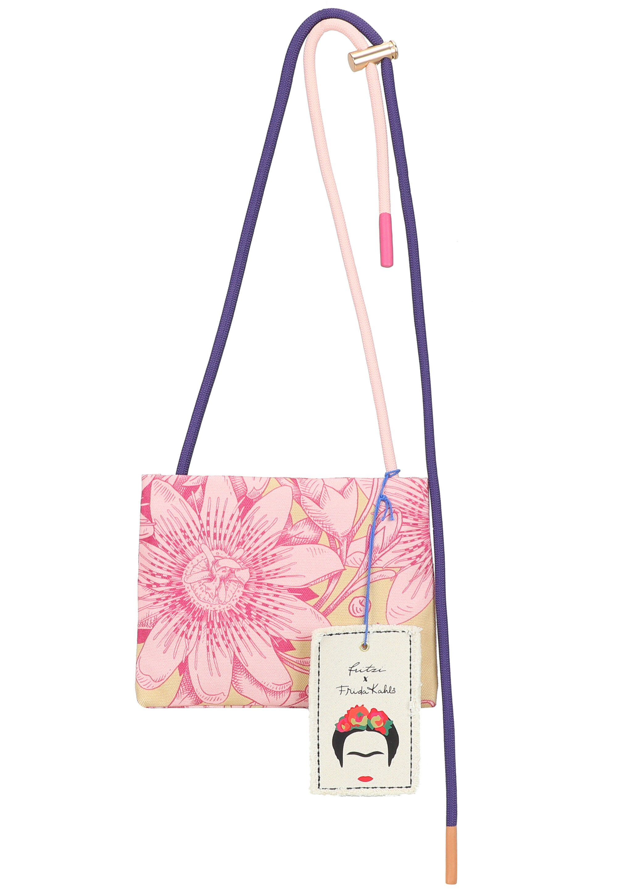 Fritzi aus Preußen Umhängetasche Fritzi x Frida Kahlo, mit Blumenprint