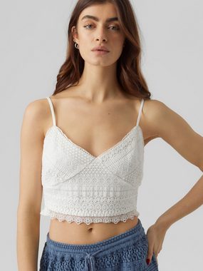 Vero Moda Spaghettitop VMHONEY LACE V-NECK CROPPED TOP WVN