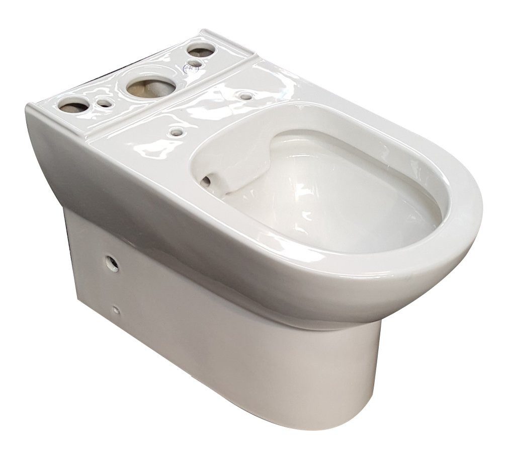 Aqualine Sanitär-Installationsset Ersatzbecken für WC-Kombi, Aqualine-NDPB103-4
