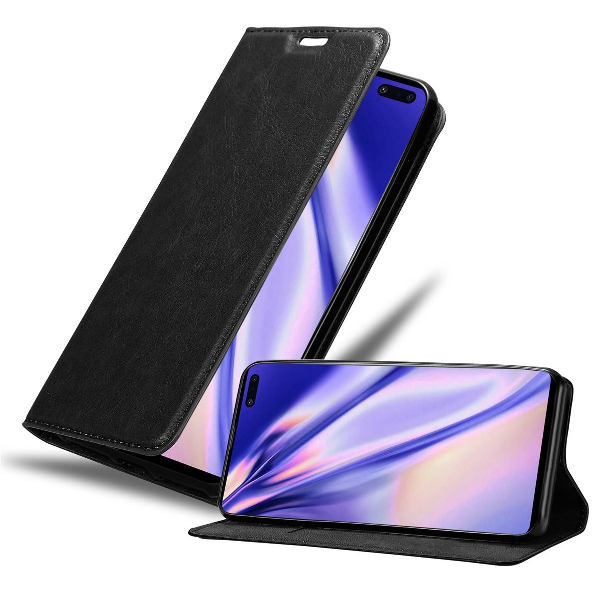 Cadorabo Handyhülle für Samsung Galaxy S10 5G Hülle Samsung Galaxy S10 5G, Hülle Schutzhülle mit Standfunktion, Magnetverschluss und Kartenfach