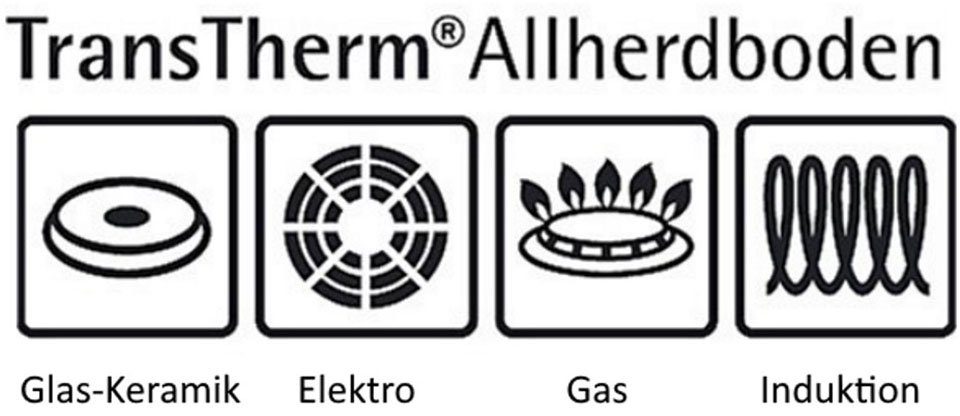 Deckel Rostfrei WMF 8,5 induktionsgeeignete Liter als nutzbar, Edelstahl Pfanne (1-tlg), Cromargan® 18/10 Bräter,