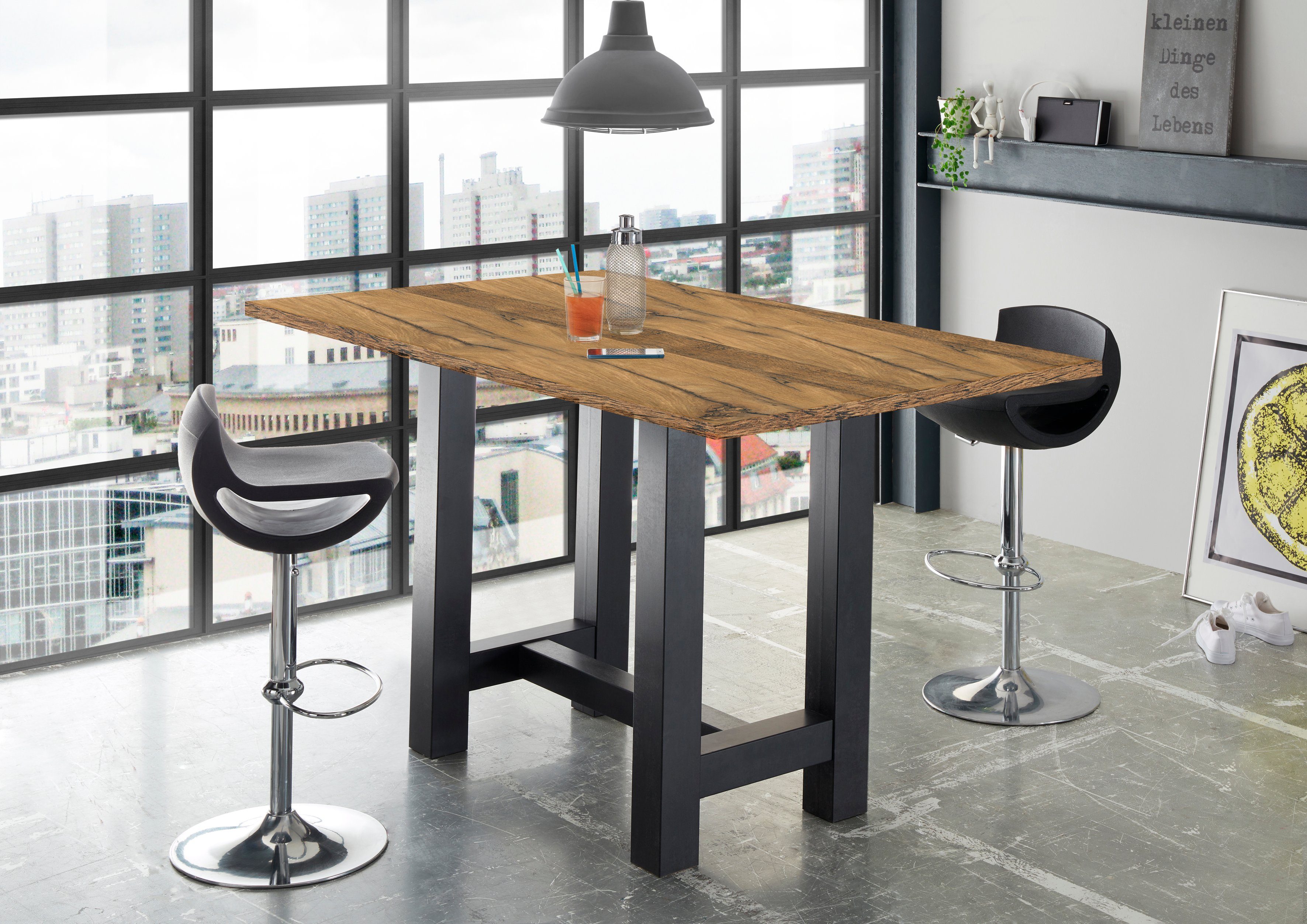 Mäusbacher Bartisch, Gestell in U-Form (Breite günstig online kaufen
