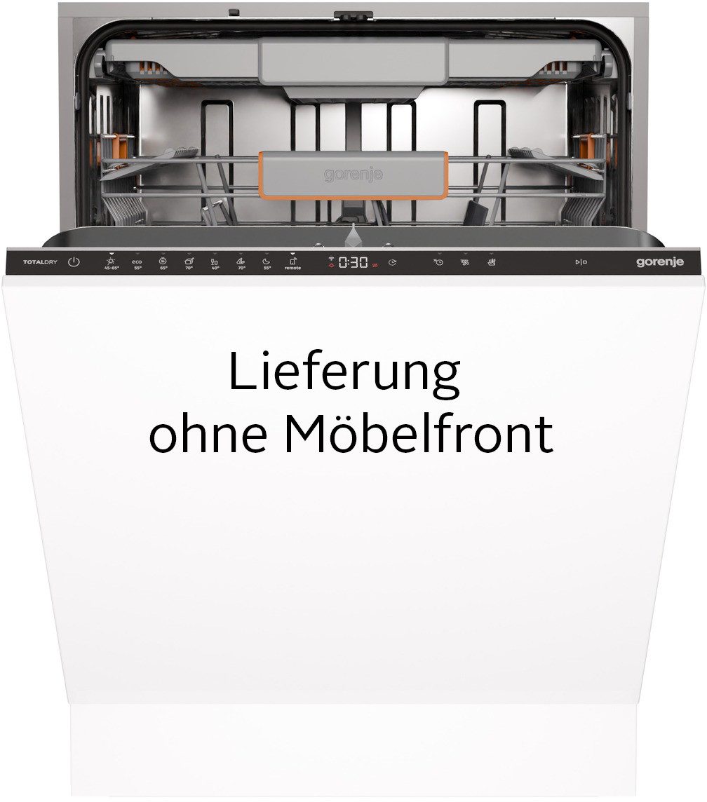 GORENJE vollintegrierbarer Geschirrspüler GV673A67, 9,5 l, 16 Maßgedecke, Energieeffizienzklasse A