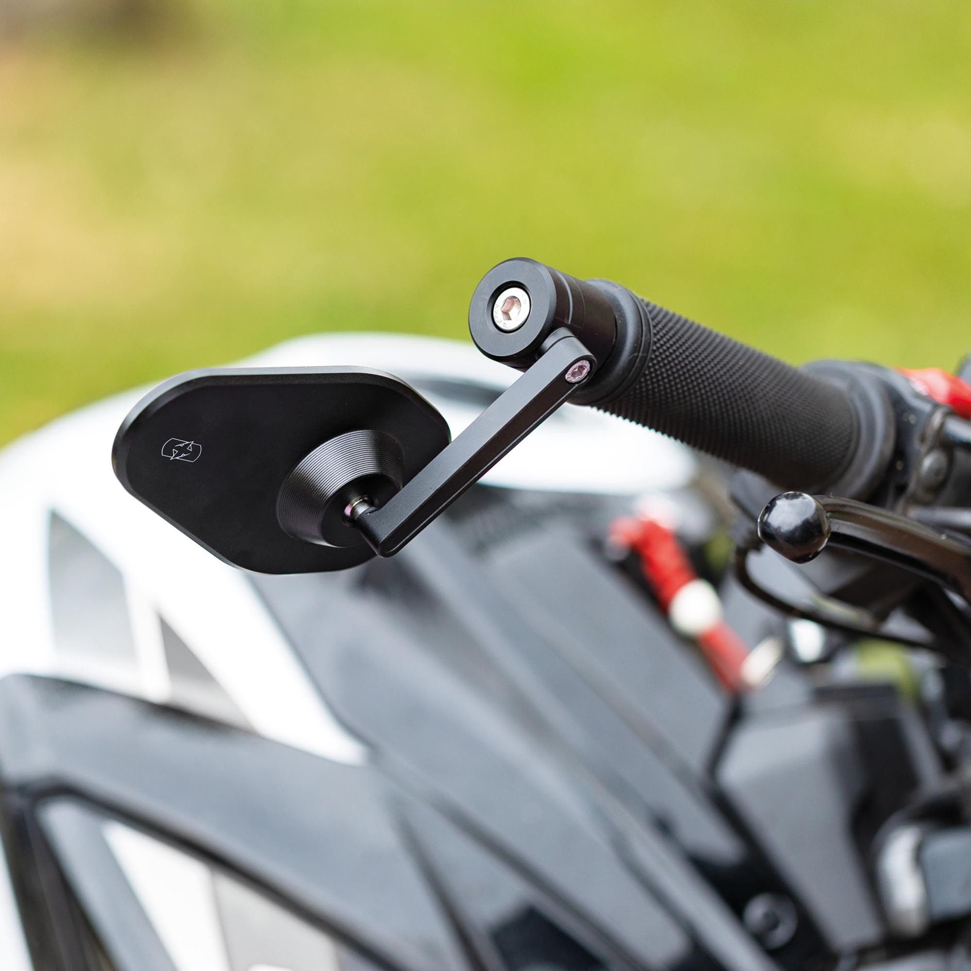 OXFORD Motorradspiegel Shield 360 Lenkerendenspiegel, robust