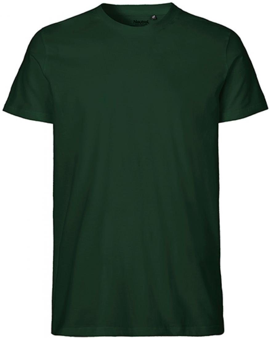 Neutral Rundhalsshirt Mens Fitted T-Shirt +GOTS-zertifiziert