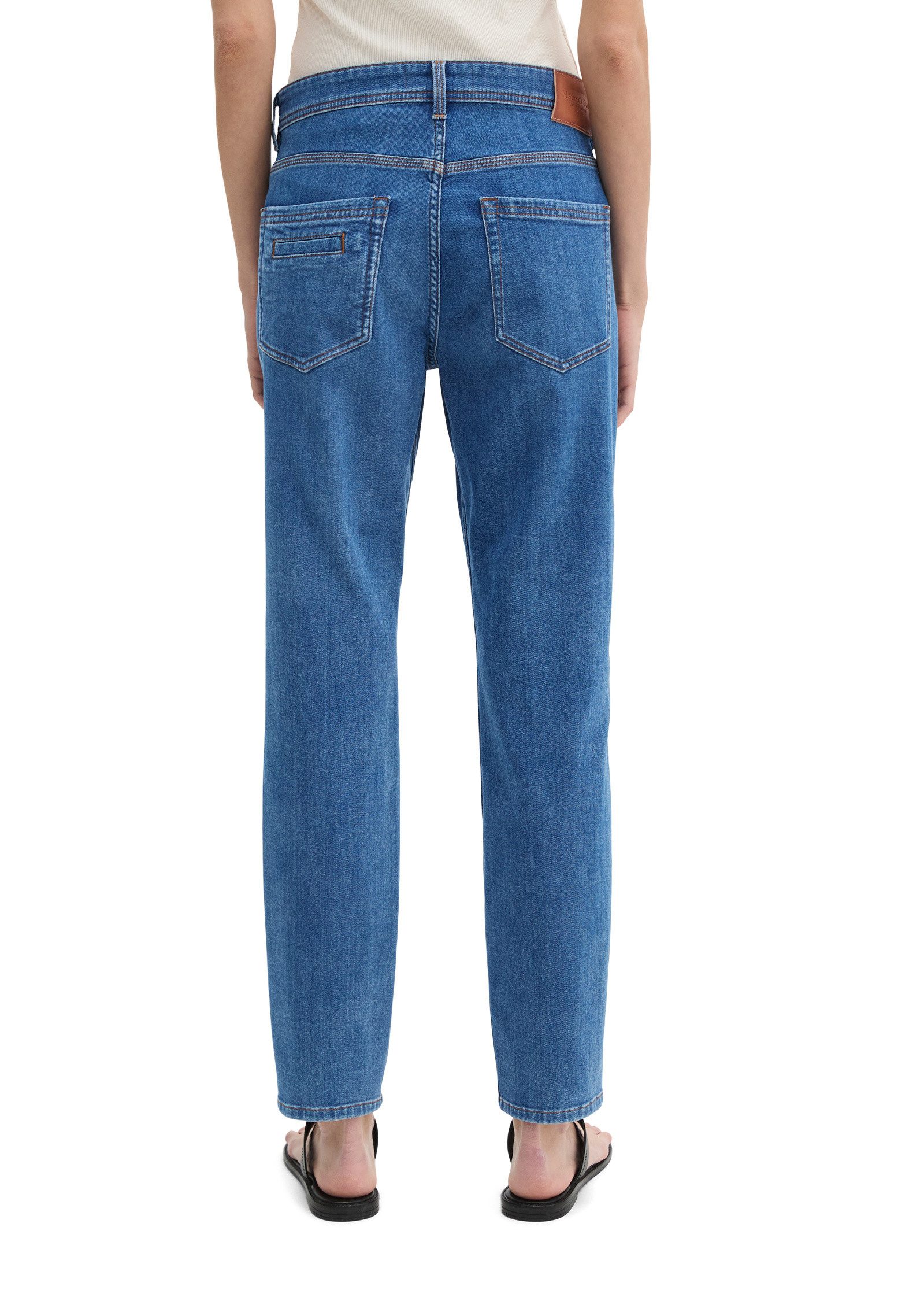 Marc O'Polo Boyfriend-Jeans mit zwei Knöpfen