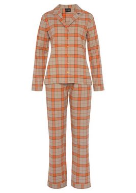 Vivance Dreams Pyjama (2 tlg) aus kuschelig weichem Flanell