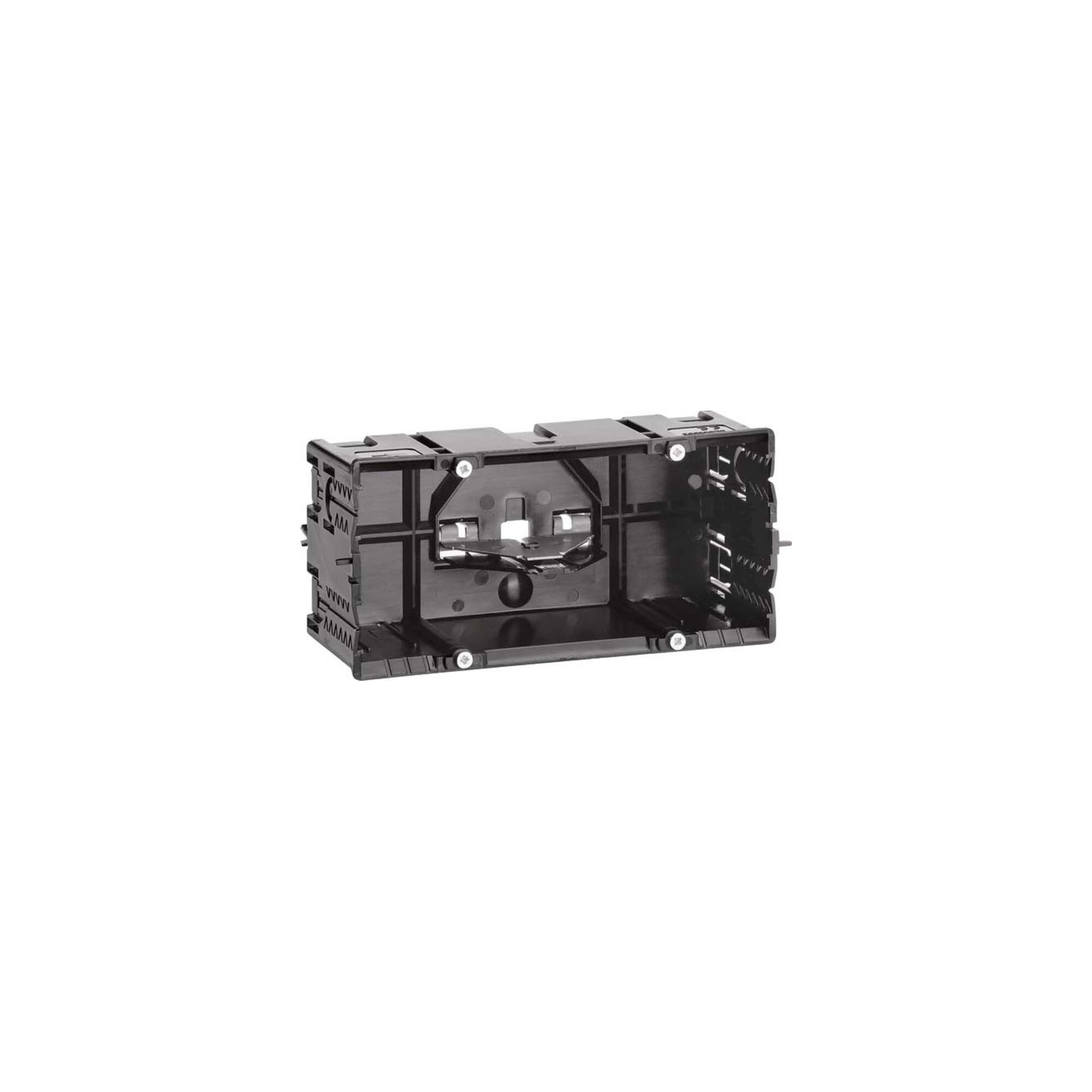 Hager Tehalit Geräteeinbaudose 2-fach Energie GLS55002 Installationskabel