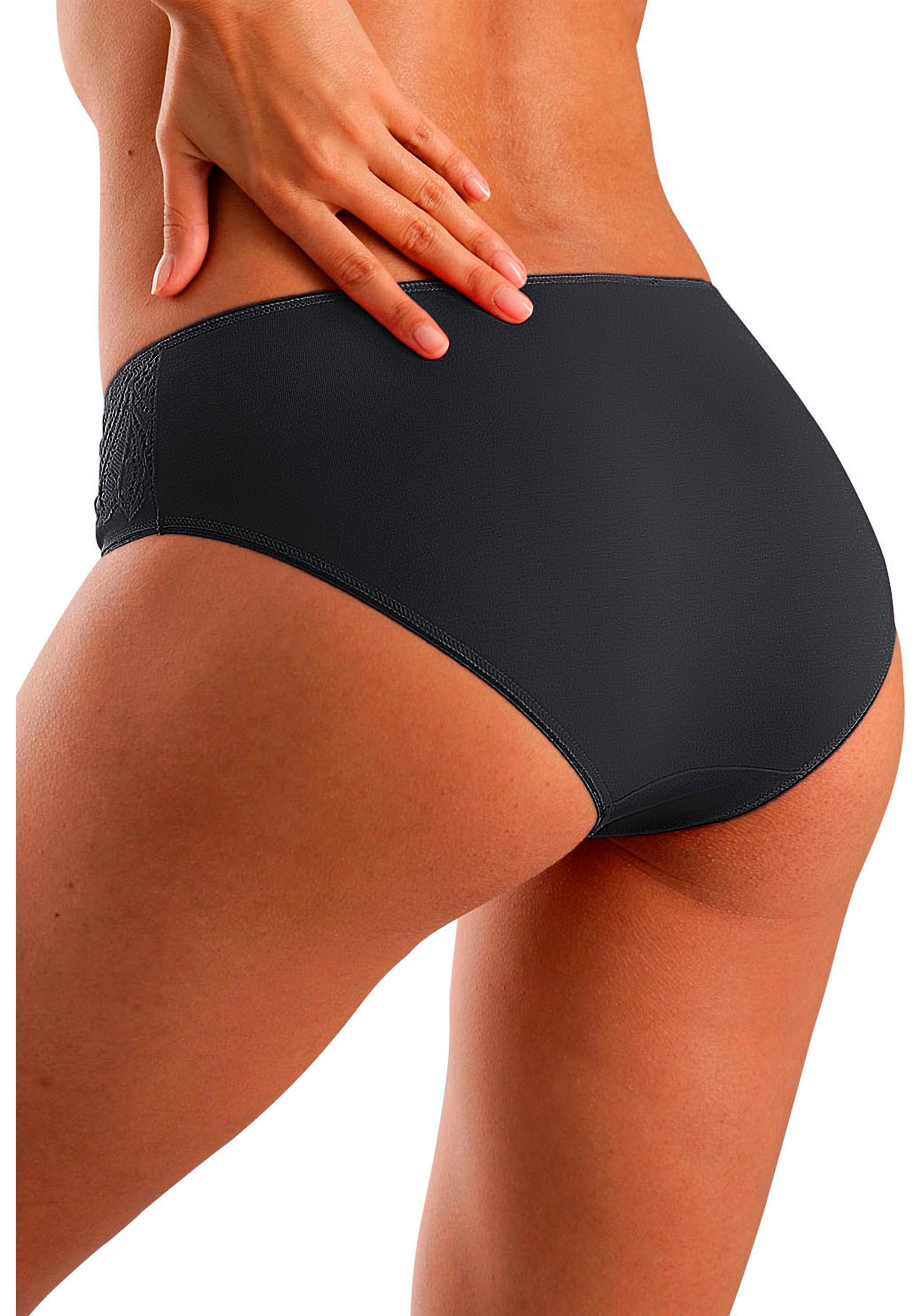 Vivance by Lascana Jazz-Pants Slips (5er-Pack) aus elastischer Baumwoll-Qualität