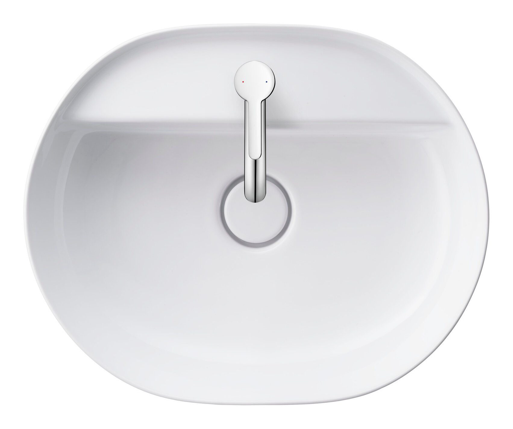 Duravit Waschtischarmatur C.1 Serie Ausladung 91 mm ohne Zugstangen-Ablaufgarnitur