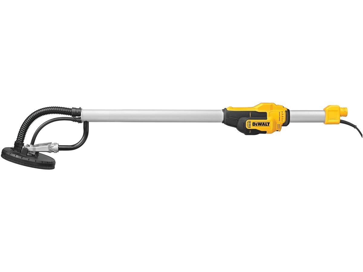 DeWalt Trockenbauschleifer 450 Watt, 450 W Motorleistung, AirLock Adapter, Klettfix-Schleifmittelaufnahme