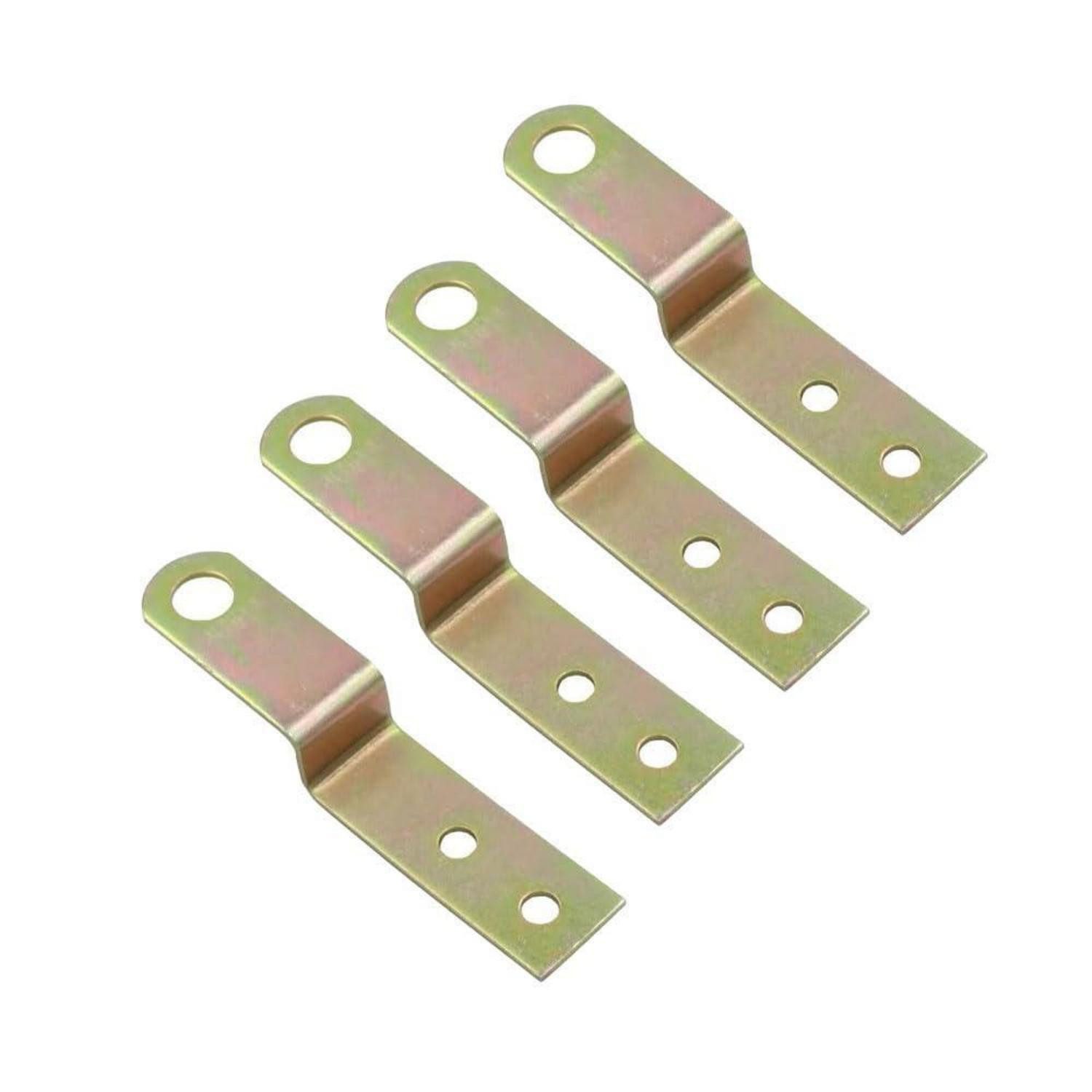 LuxusKollektion Wandhaken Eckwinkel Z-Form 4er Pack (S), (4-St)