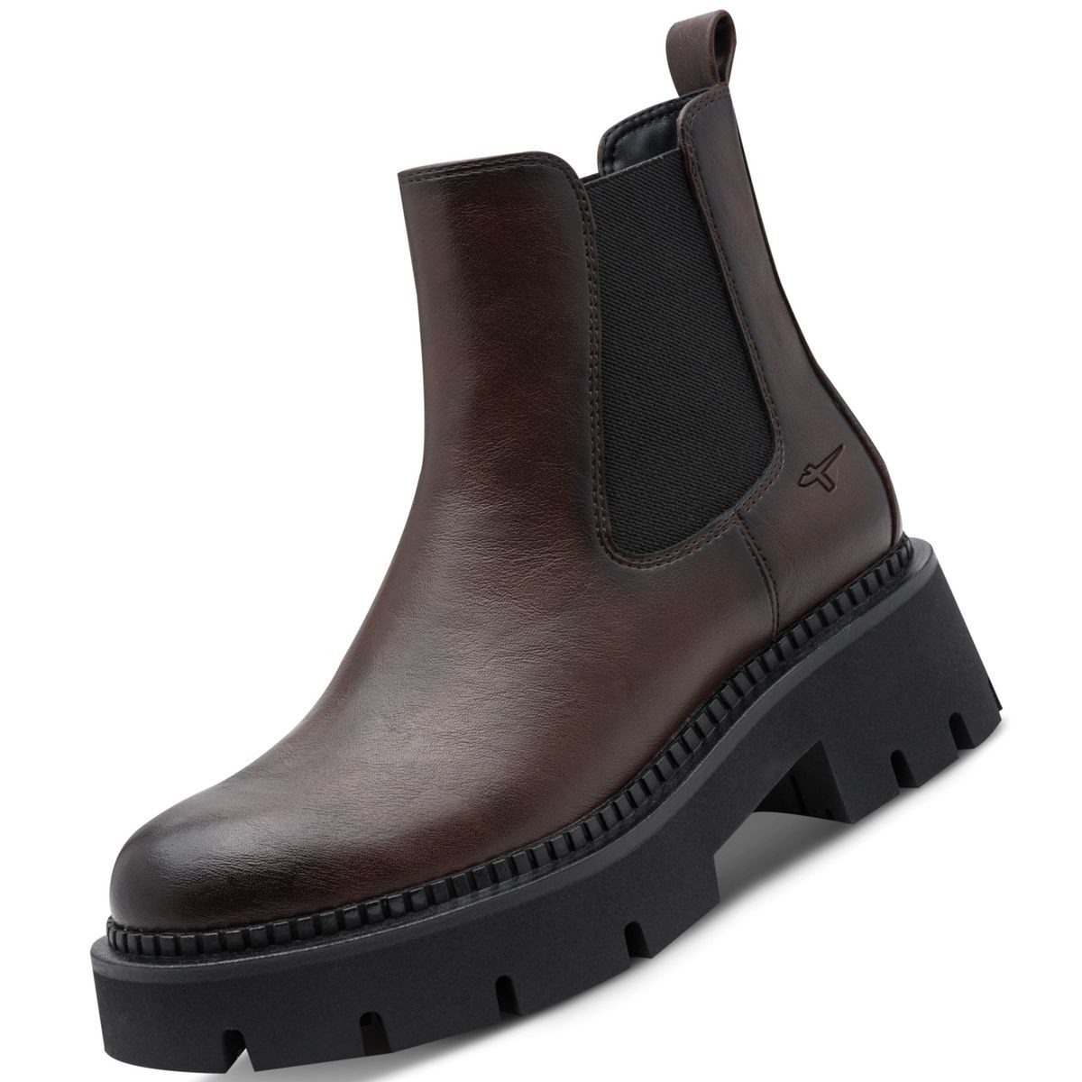 Tamaris 1-25454-47/304 Stiefelette Damen Chelsea Boot mit Plateausohle