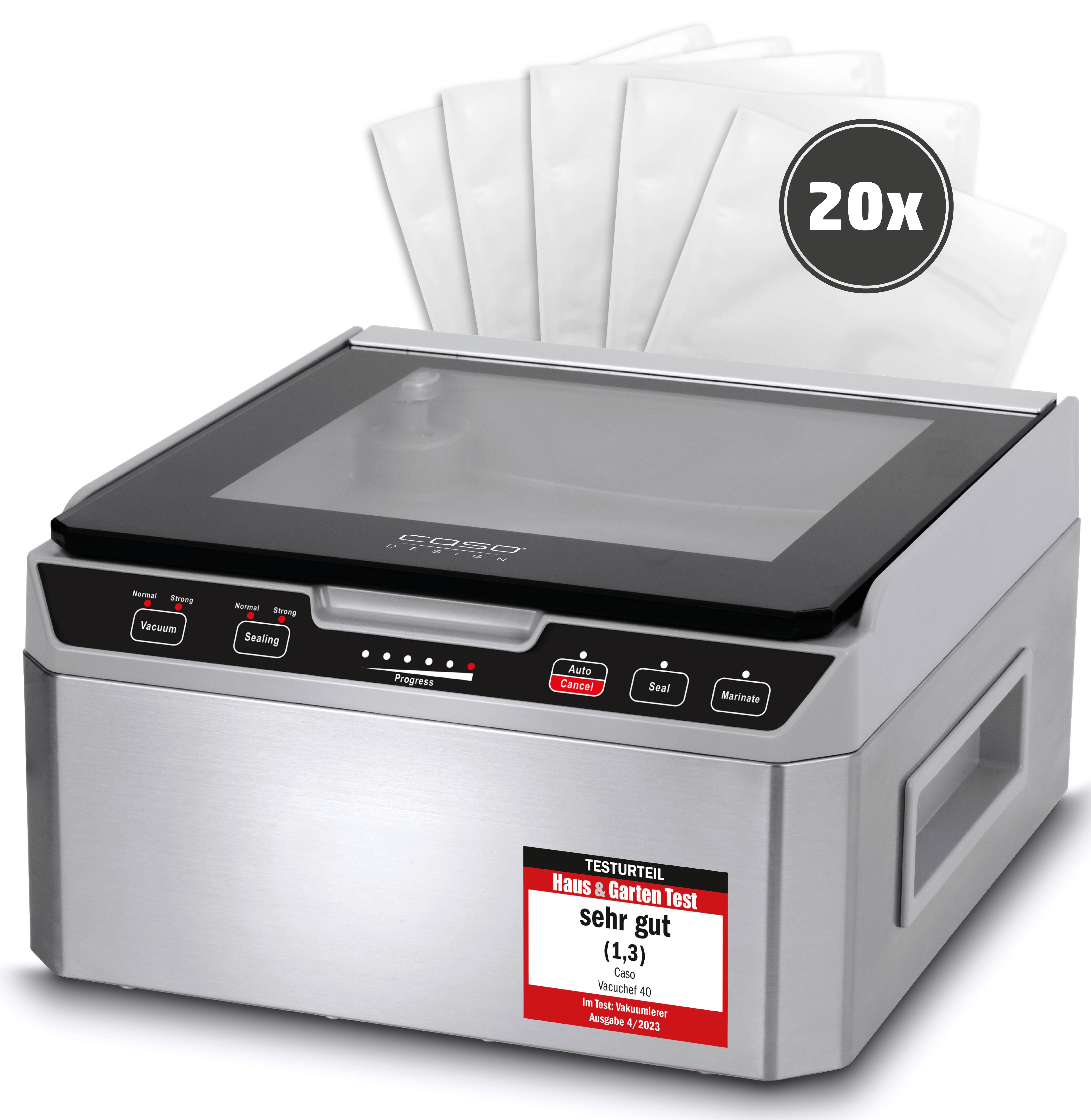 Caso Vakuumierer 1417 VacuChef 40, 280W