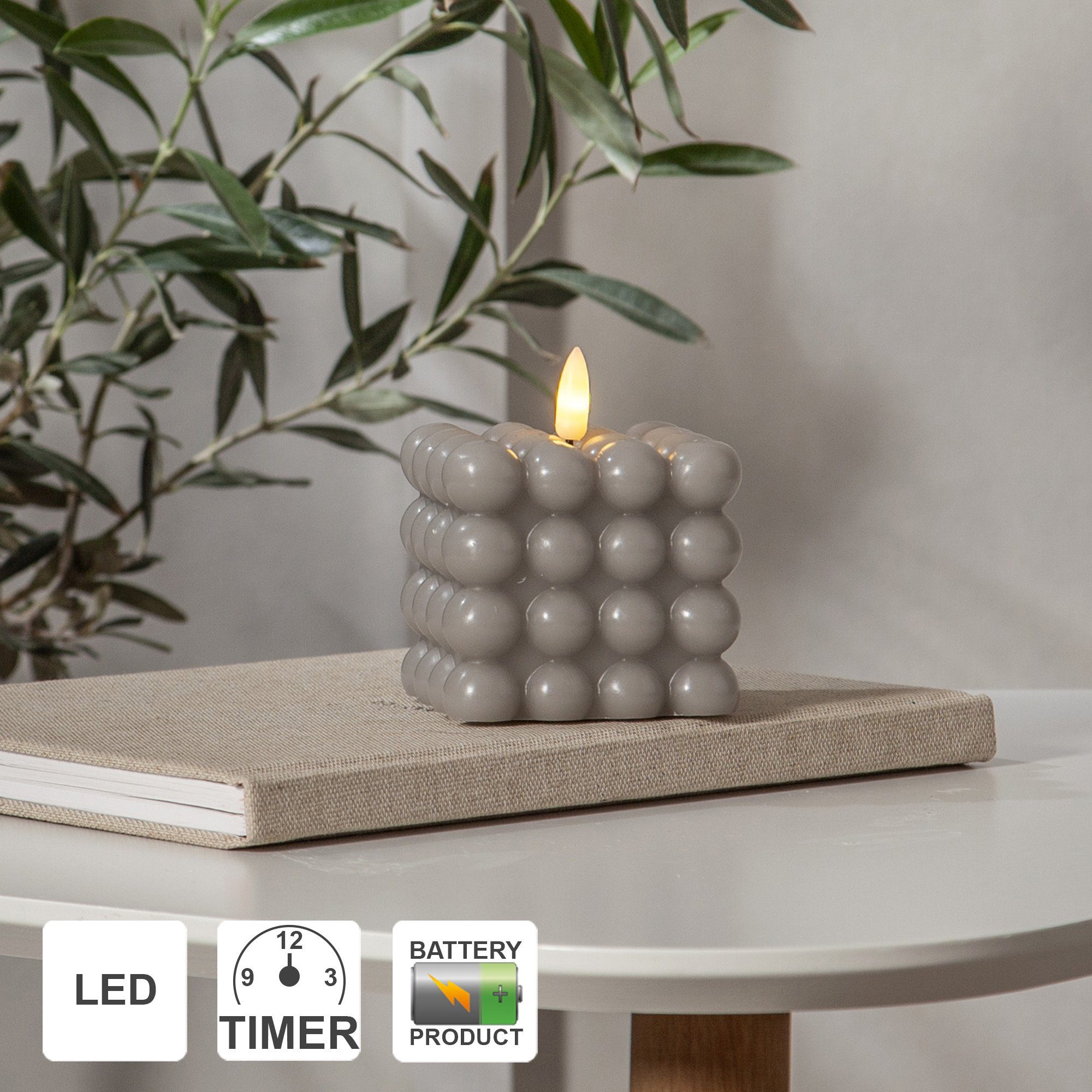 STAR TRADING LED-Kerze Flamme Dot (1-tlg) günstig online kaufen