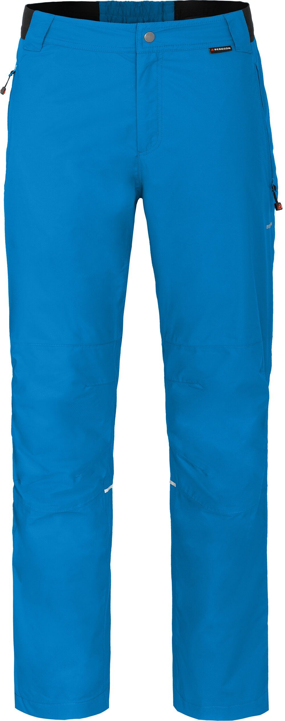 Bergson Regenhose MITCHELL COMFORT Thermo Herren Regenhose, leicht wattiert, 12000 mm Wassersäule, Normalgrößen, blau