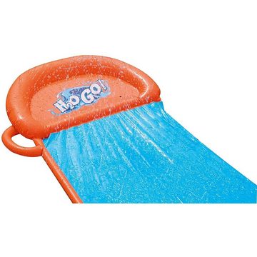 BESTWAY Wasserrutsche »H2OGO! Wasserrutsche mit Wassersprinkler Single«, Länge 488 cm, für den Garten