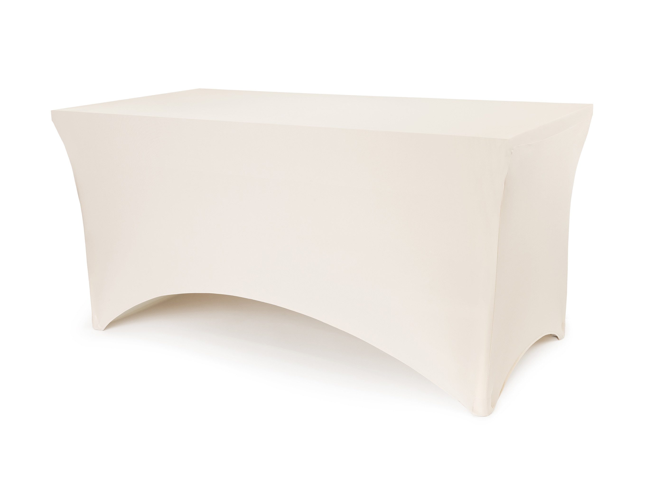 partydeco Tischläufer, Tischhusse 183x76cm rechteckig Beige günstig online kaufen
