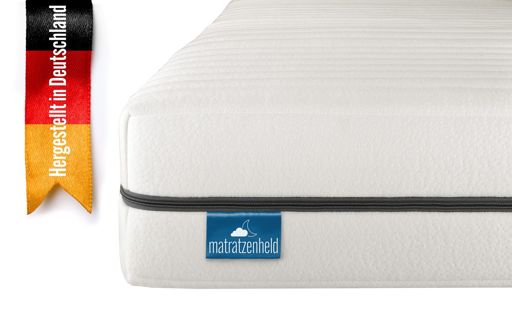 Komfortschaummatratze Wellness, Matratzenheld, 18 cm hoch, orthopädische  7-Zonen-Matratze für jede Schlafposition, Made in Germany