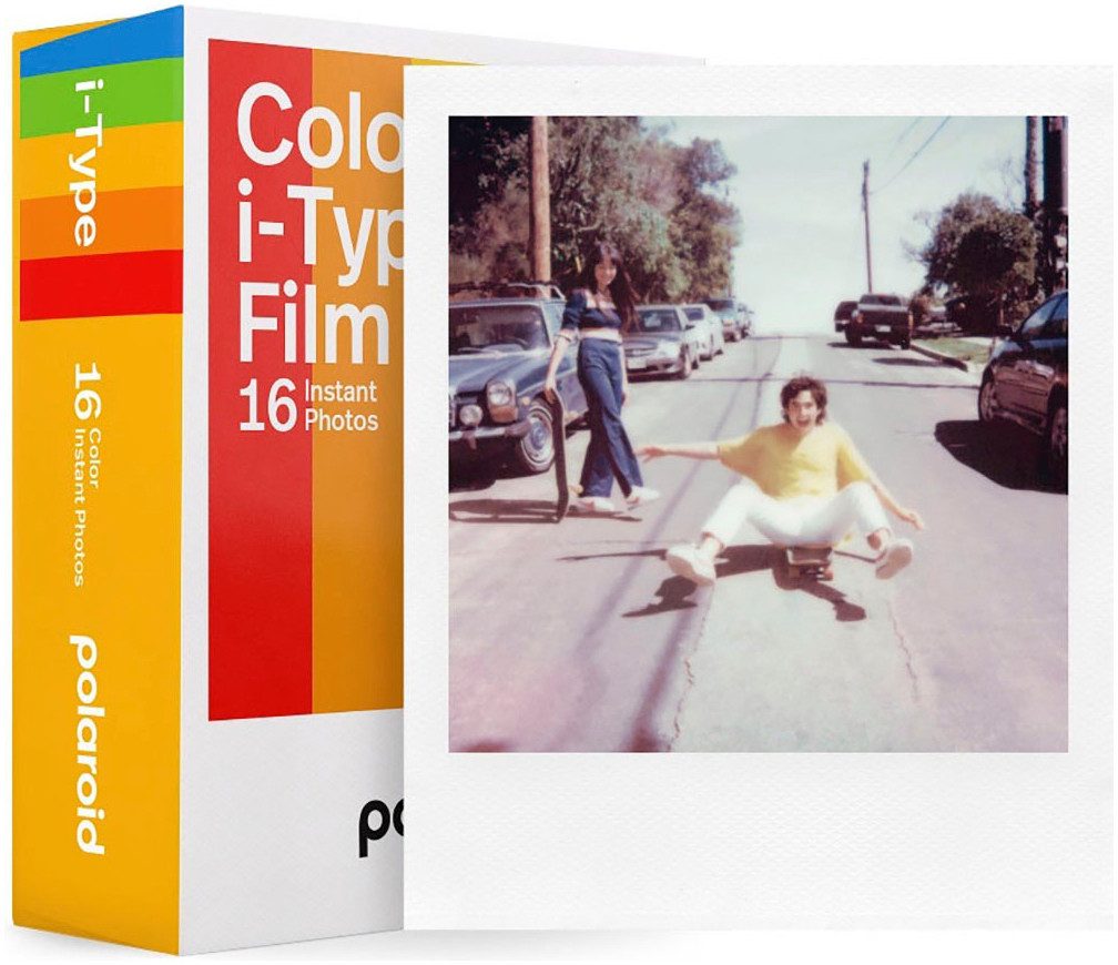 Polaroid Sofortbildfilm i-Type Color Film Double Pack 2x8, 16