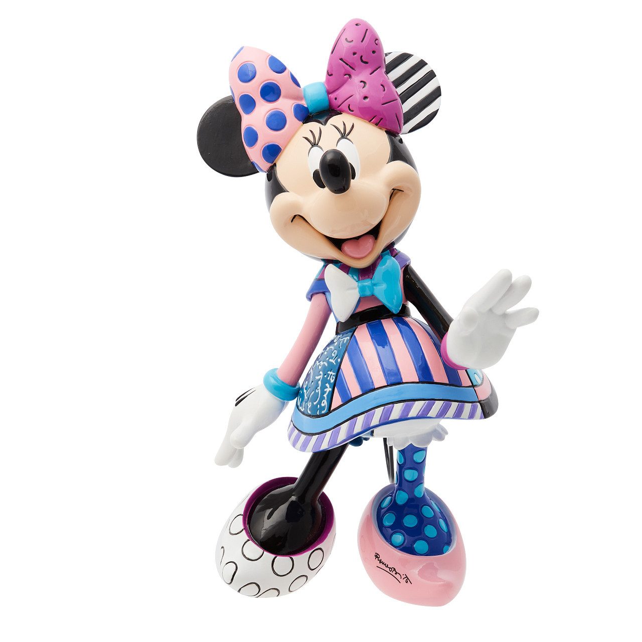 enesco Sammelfigur Minnie Mouse-Romero Britto Collection, Sammelfigur