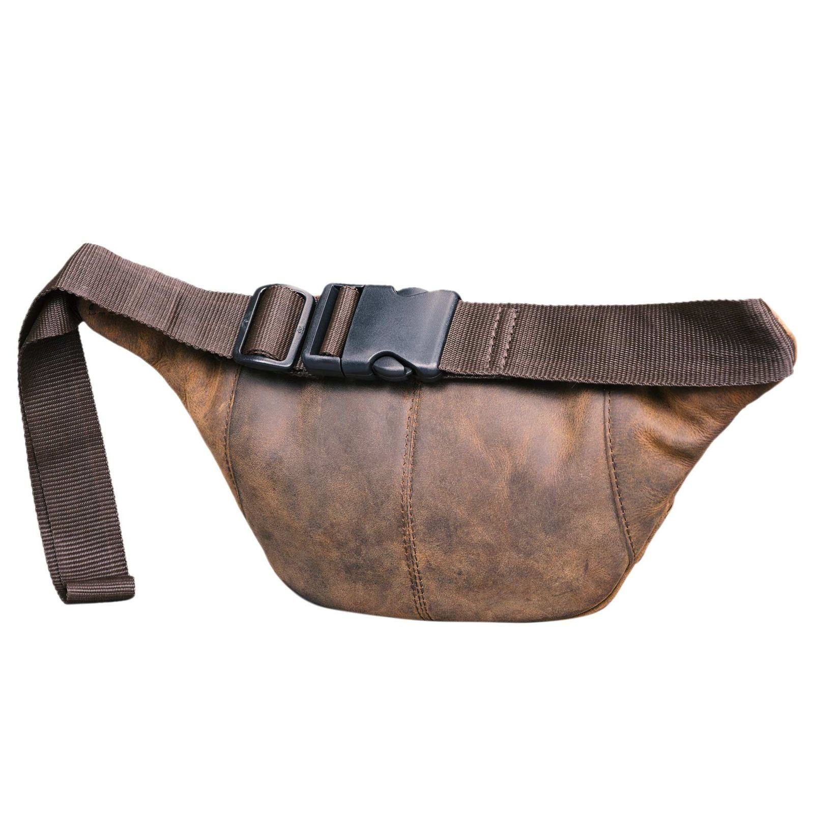 STILORD Bauchtasche Bauchtasche "Maverick" Gürteltasche Weiches Leder – Bild 5 von 5