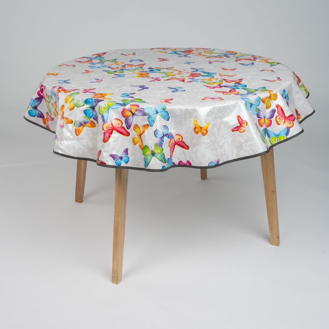laro Tischdecke 140cm runde Tischdecke mit günstig online kaufen