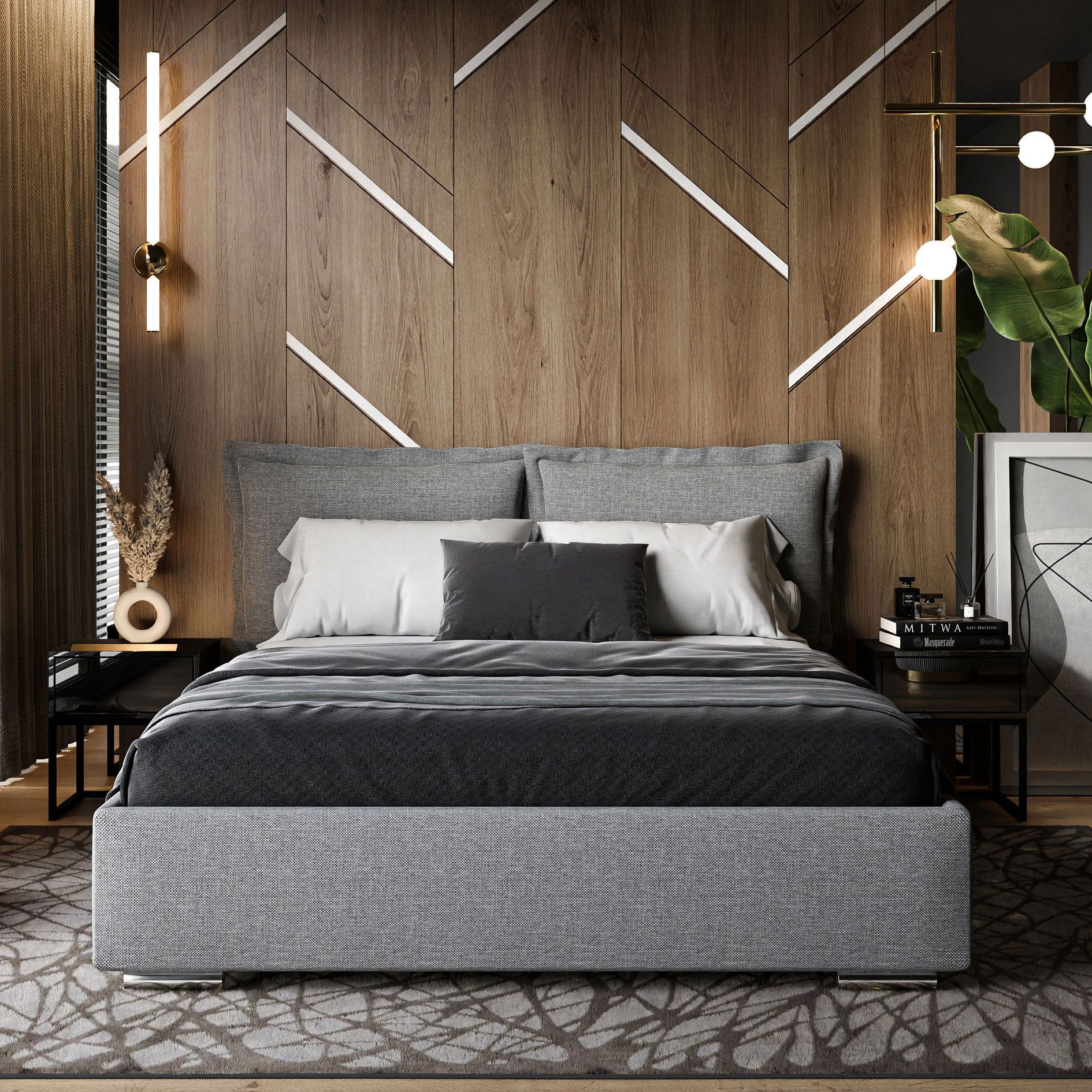 Lookway Polsterbett VILANO mit Bettkasten – elegantes und funktionales Schlafzimmermöbel (Bett mit Metallgestell), mit Bettkasten