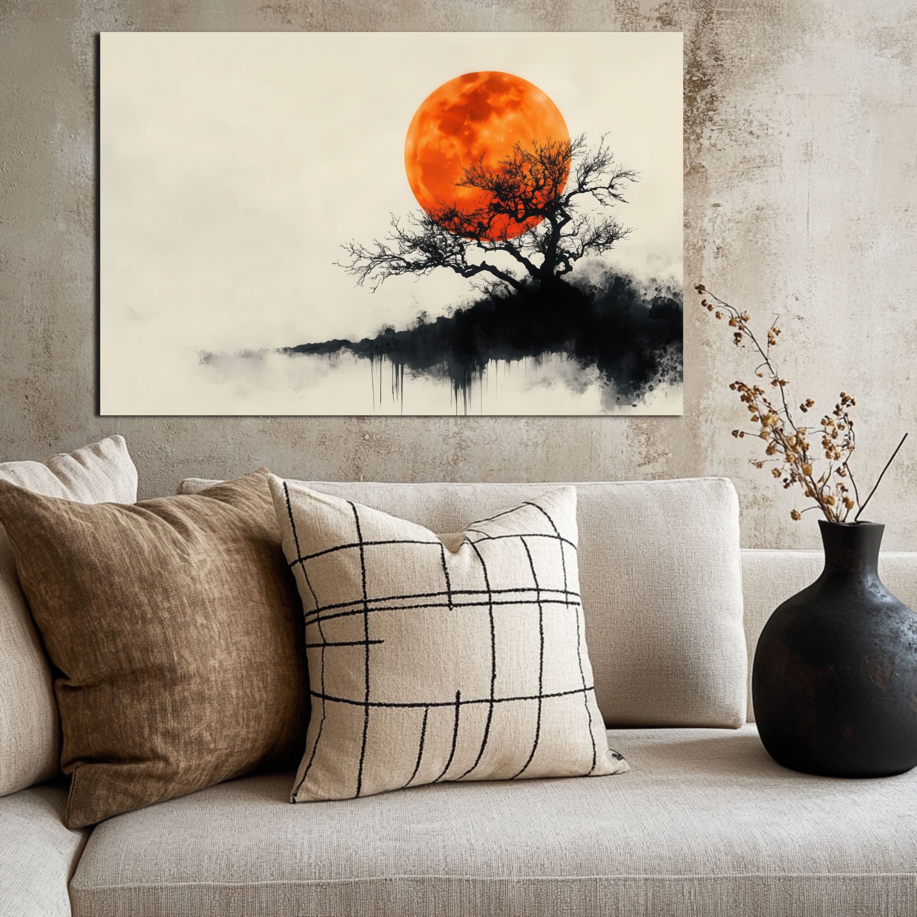 DARO Design Leinwandbild Modern Abstrakt Wandbilder XXL Wandbild Wand Deko günstig online kaufen