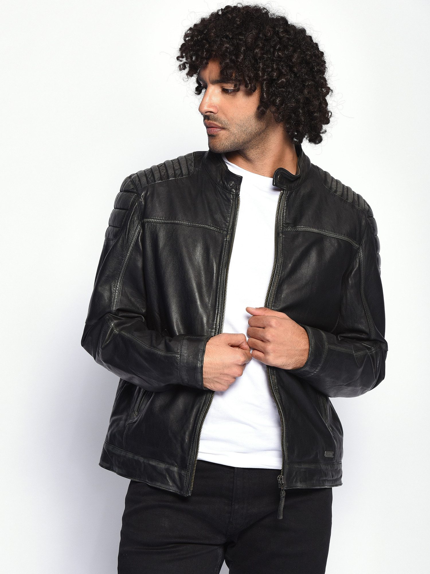 MUSTANG Lederjacke Whyte