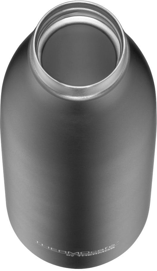 THERMOS Thermoflasche ThermoCaféTC Design Bottle, Edelstahl, schlankes grau