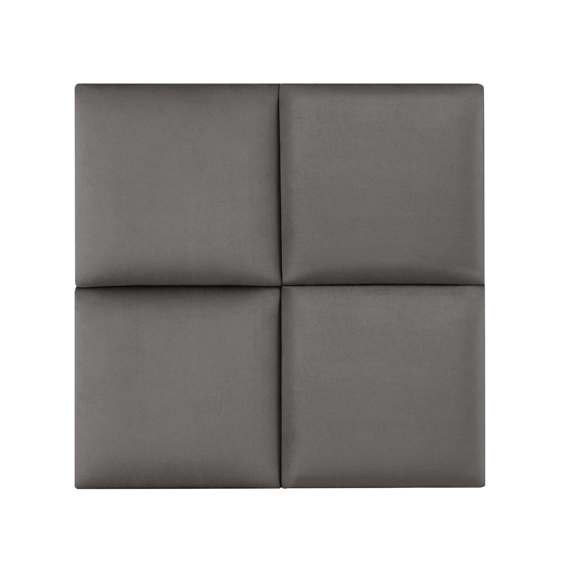 neu.haus Wandpolster, (Set, 4 Stück), »Carpino« Wandkissen Samt 30 x 30 cm günstig online kaufen