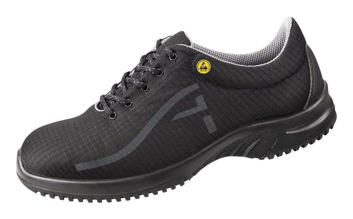 Abeba Sicherheitsschuh Halbschuh 36728, O2, FO, SRC, schwarz