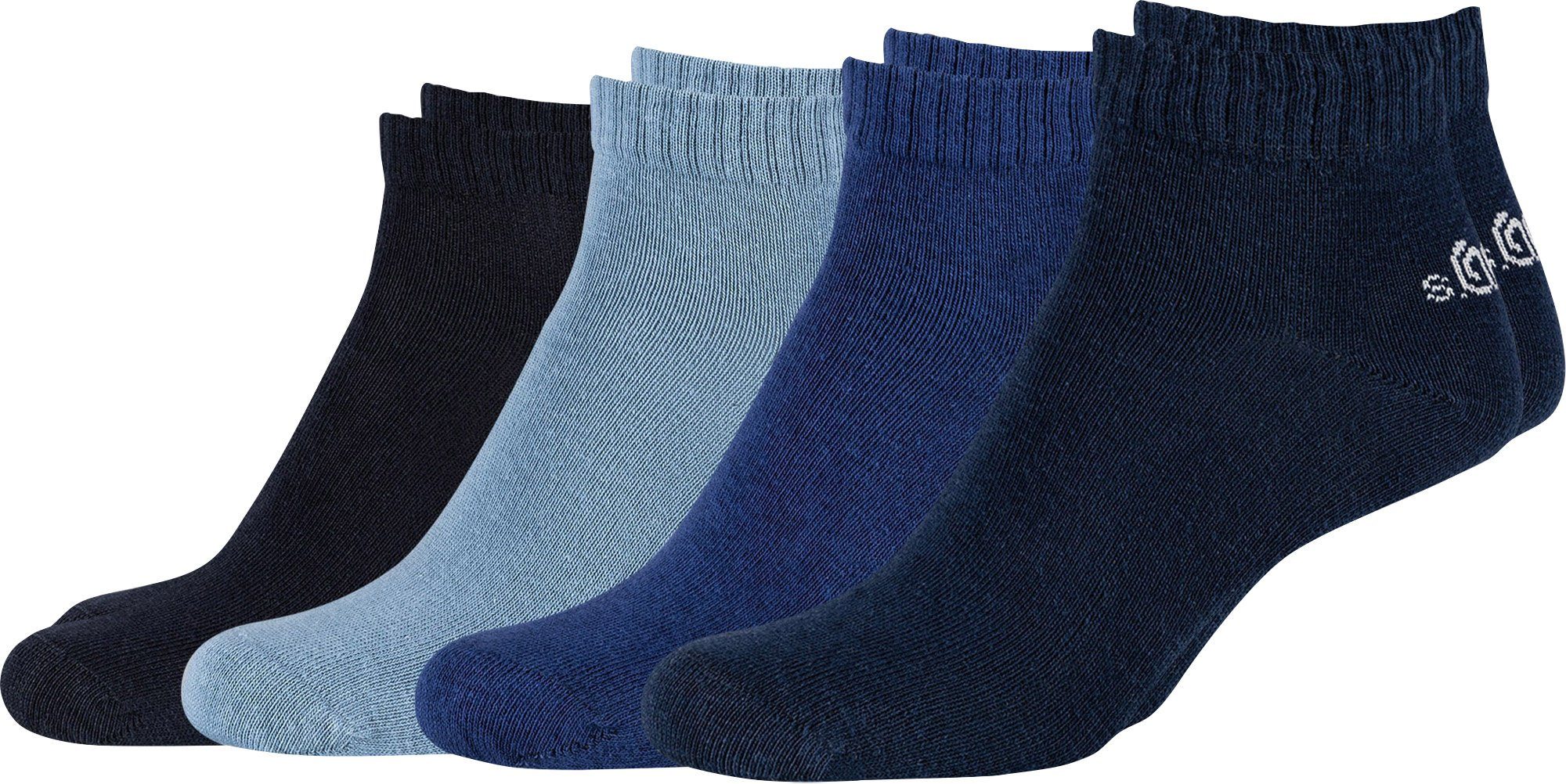 marine/blau Paar Kinder-Kurzsocken Uni s.Oliver Kurzsocken 4