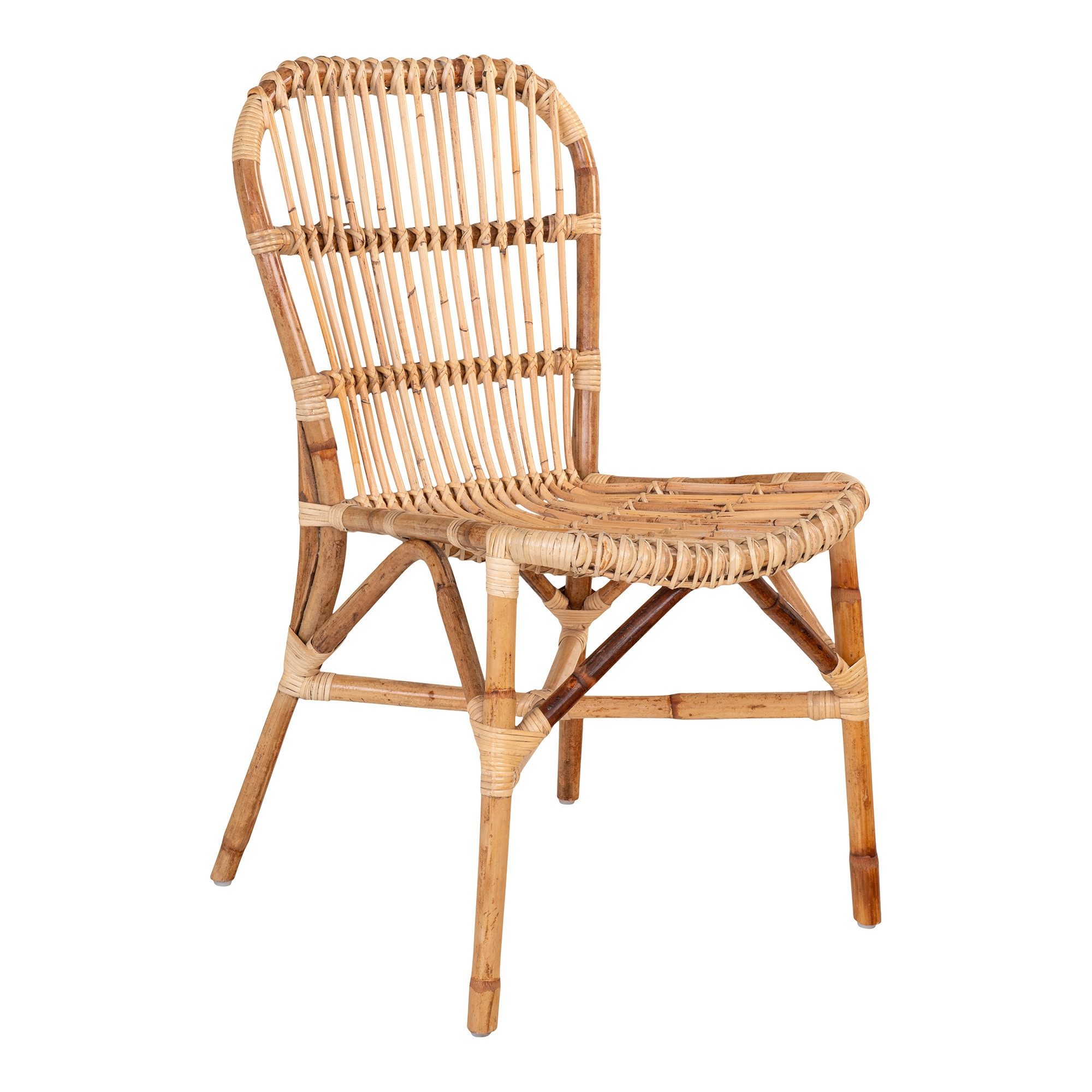 freiraum Rattanstuhl Prado, in Braun, Rattan - 46x90x60cm (BxHxT)
