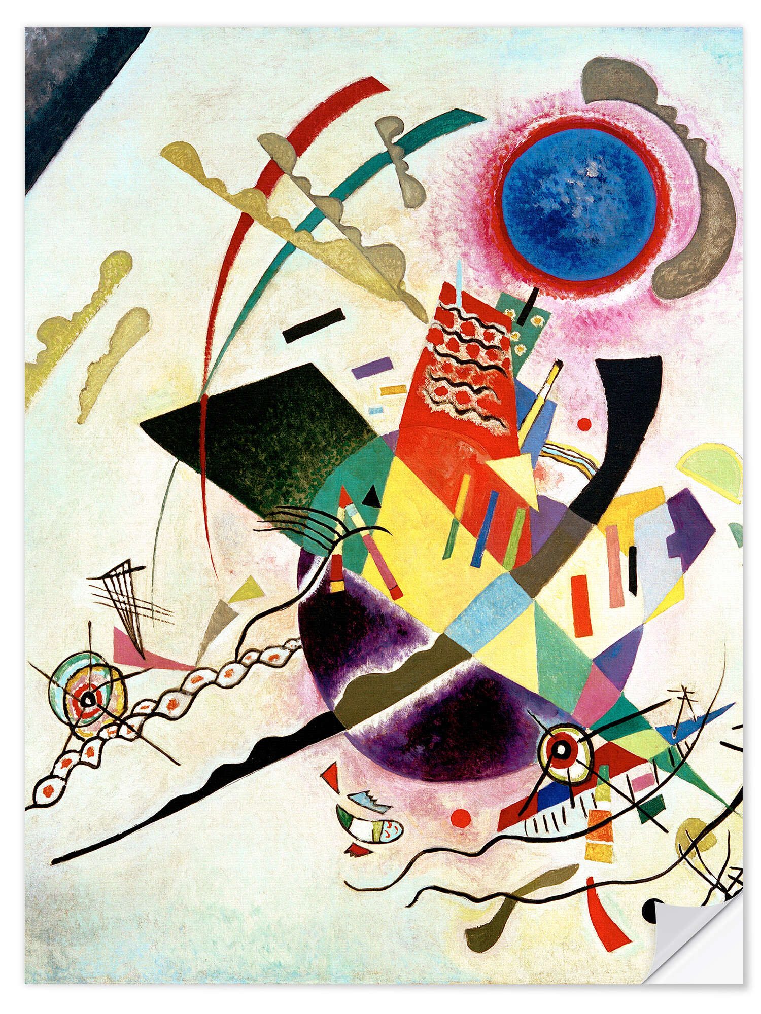 Wandfolie Wassily Kandinsky